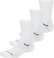 Swiftwick Aspire Crew Socks: Firm Compression Cycling & Running Socks, Moisture-Wicking, Breathable, Made in USA