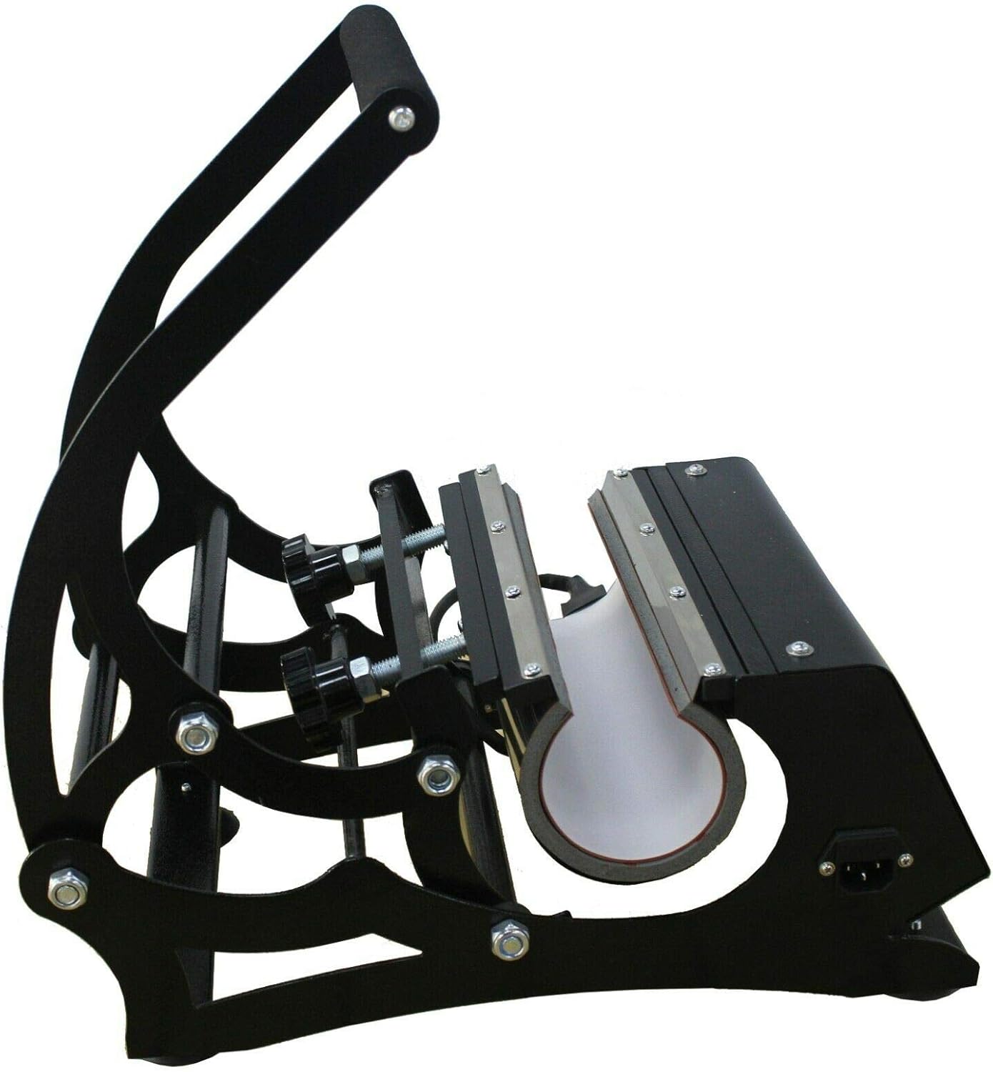 KD-tec 500W Mug Heat Press Machine for 20oz Bottle Sublimation Digital Transfer Machine (Black)