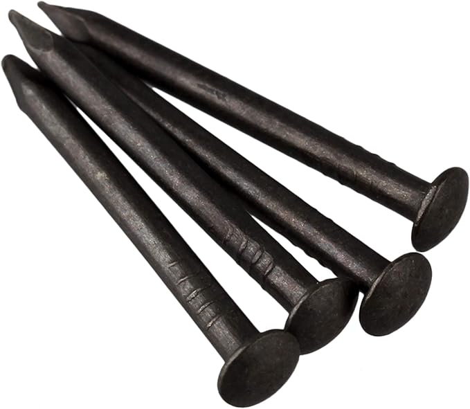 Clavo decorativo para muebles de madera, cabeza redonda negra, longitud 1,8 cm, paquete de 50 unidades miniatura 4
