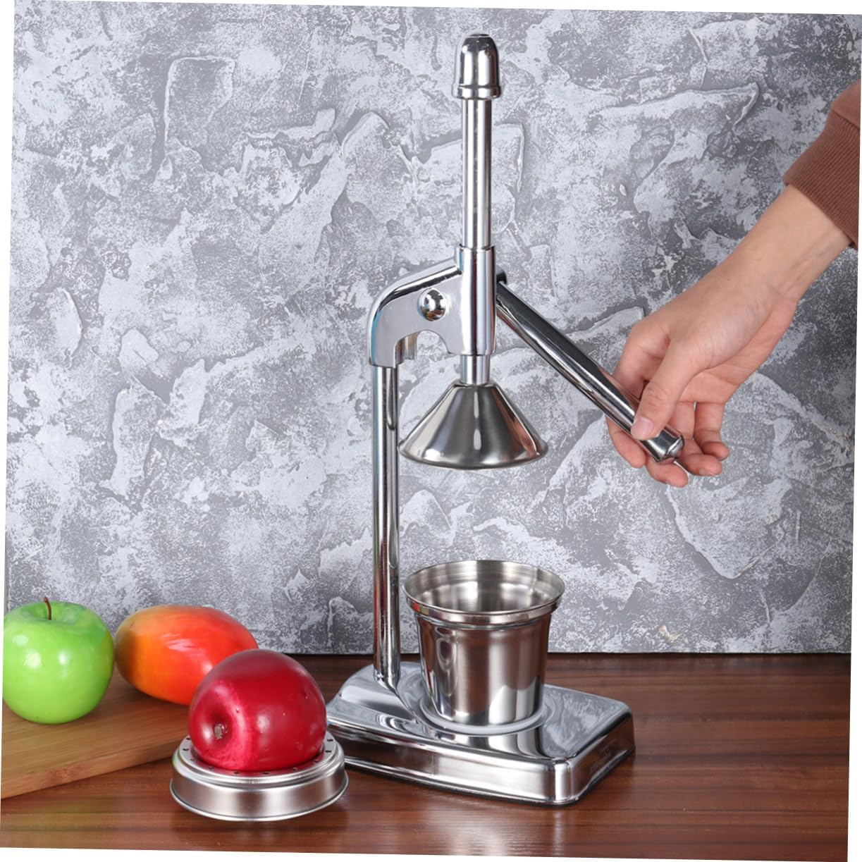 Manual Lemon Squeezer Fruit Juicer Machine Stainless Steel Easy to Clean