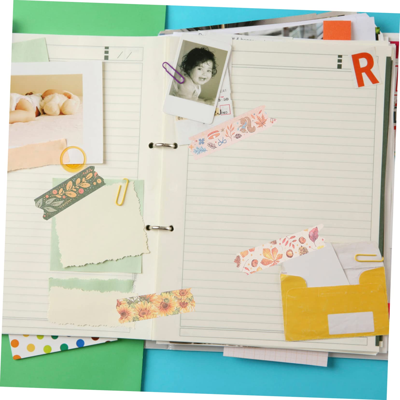 TEHAUX 50rollen Teiliges Washi Tape Mit Herbstmotiven Dekorative Klebebänder Für Scrapbooking Und Journale Zu Thanksgiving Mit Ahornblättern Kürbissen Und Sonnenblumen