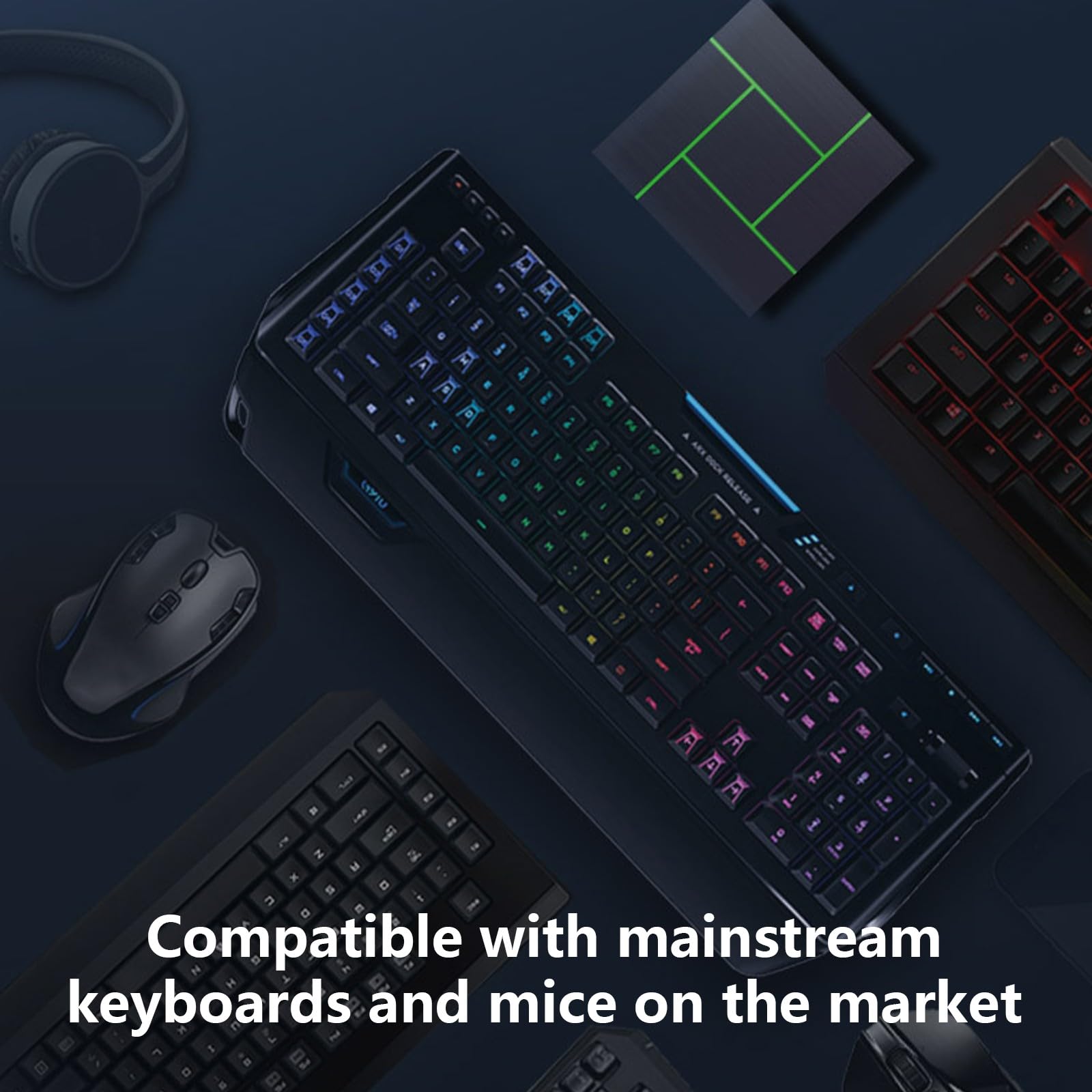 Adattatore di gioco USB Convertitore Tastiera Controller Adattatore Accessori Audio di Gioco per Console di Gioco Piattaforma