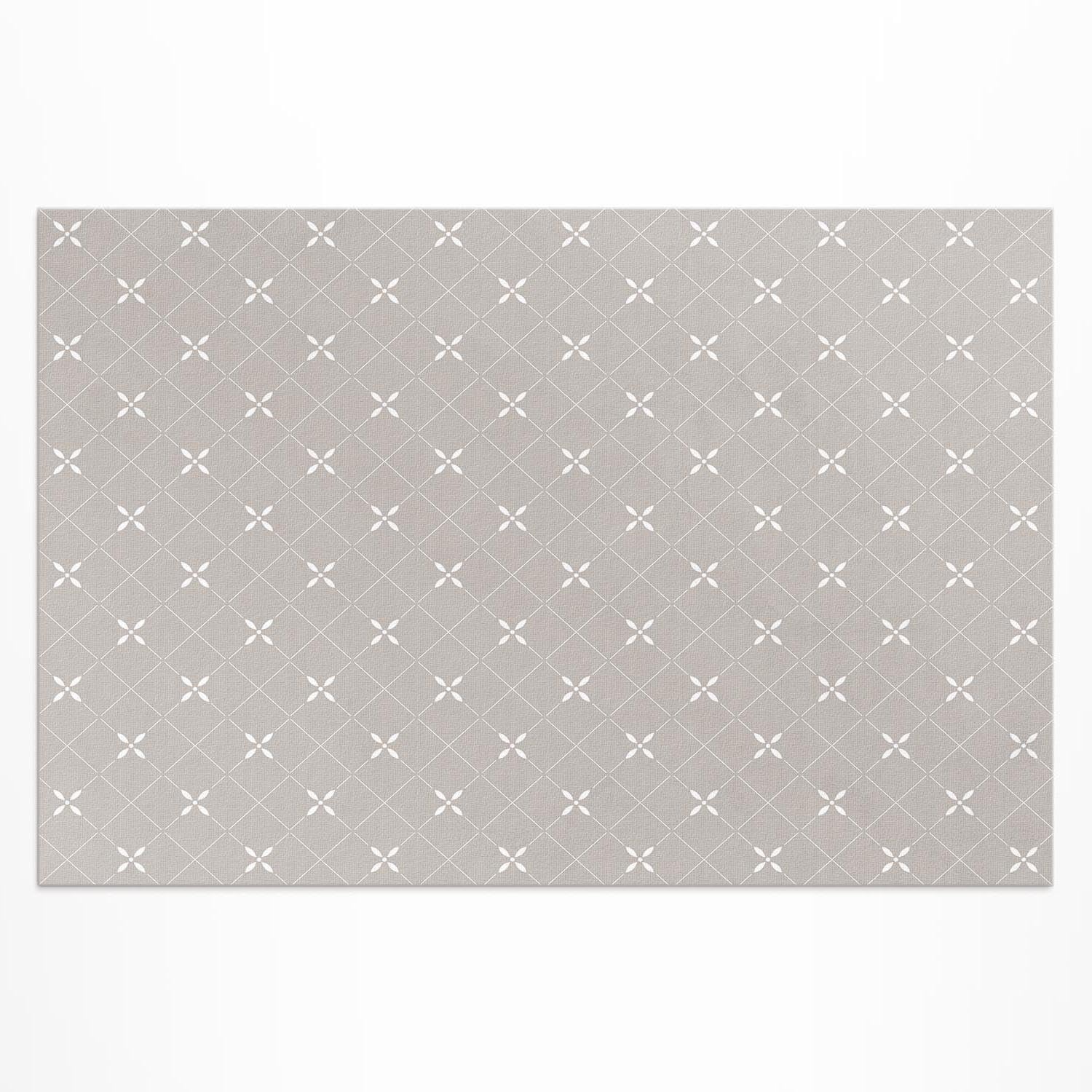 Tapis de sol vinyle résistant décoloration 80x120 rectangle pour porche et balcon