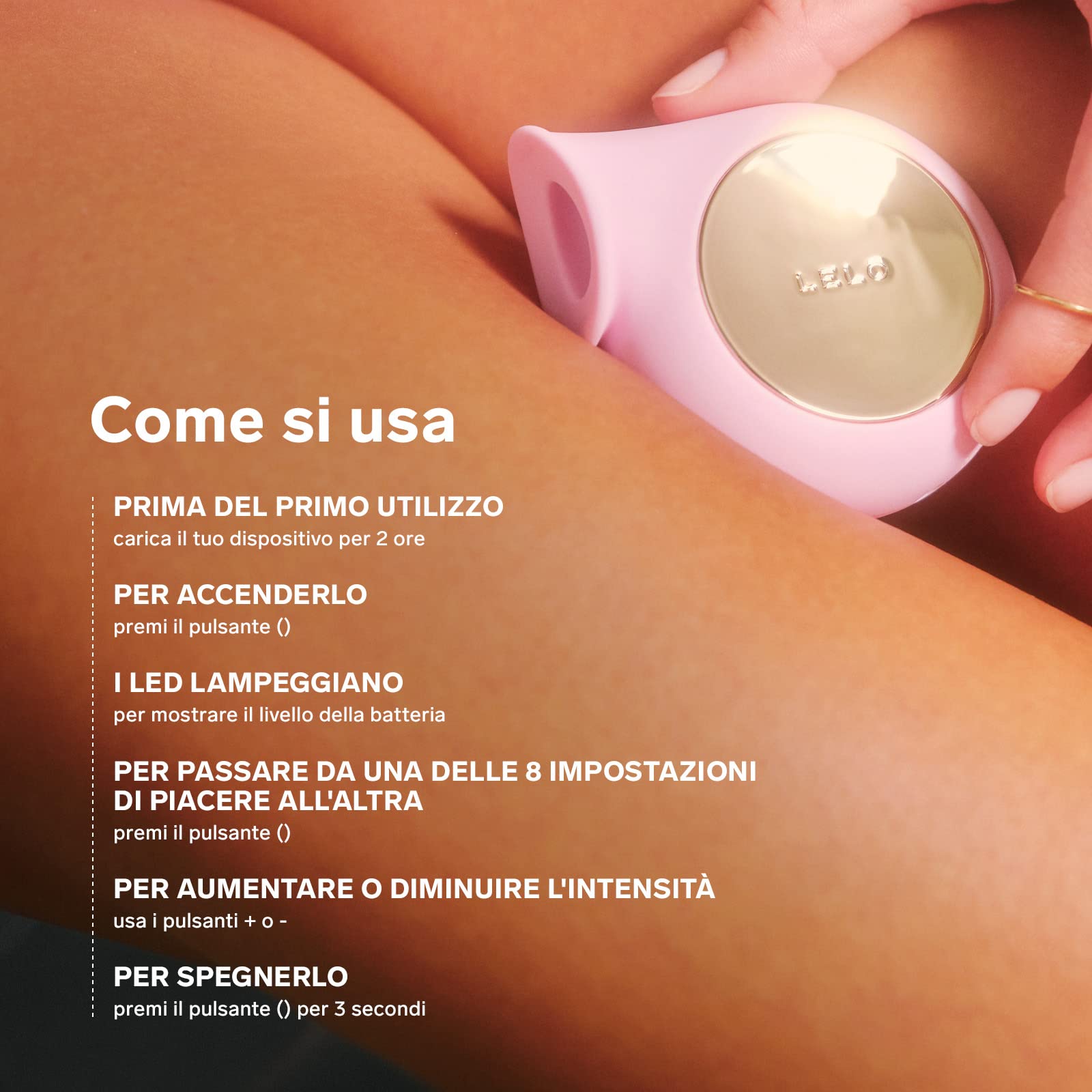 LELO SILA Vibratori clitoriode donna, Massaggiatore Sonico, Giocattolo Intimo Impermeabile per Donne con Stimolazione Esterna Delicata e 8 Modalità di Vibrazione, Vibratori donna (Pink)