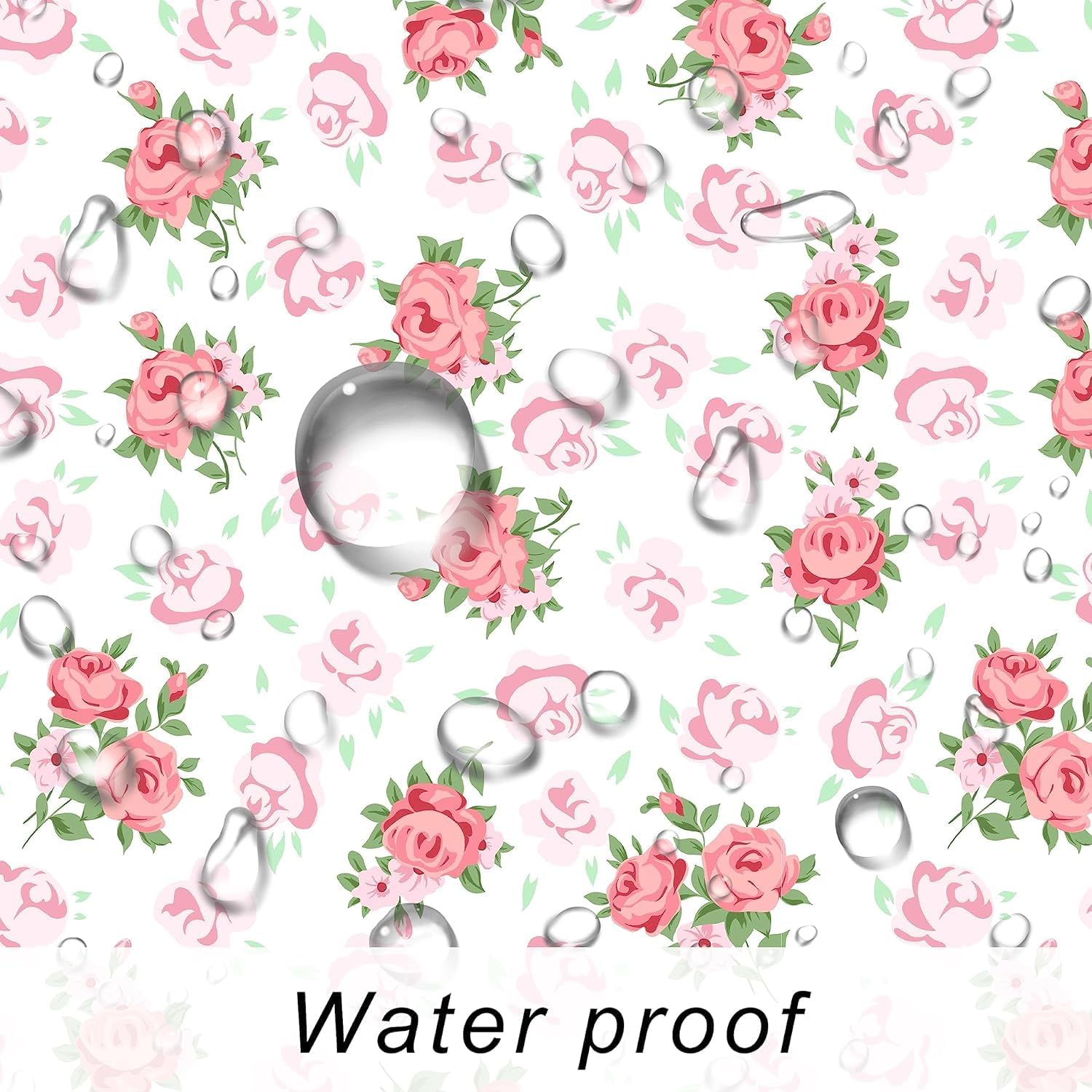 Oval Tablecloth -54x72 Inch, Pioneer Floral Design Rustic Tablecloth Classic French Country Printed Table Cover for Farmhouse Decoration, Suitable for Home, Kitchen, Indoor and Outdoor Dining Table