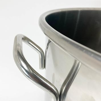 Bayou Classic 1124 24-qt Stainless Stockpot w/Lid And Basket Includes Vented Lid Perforated Stainless Steel Basket Perfect For Steaming Boiling and Frying