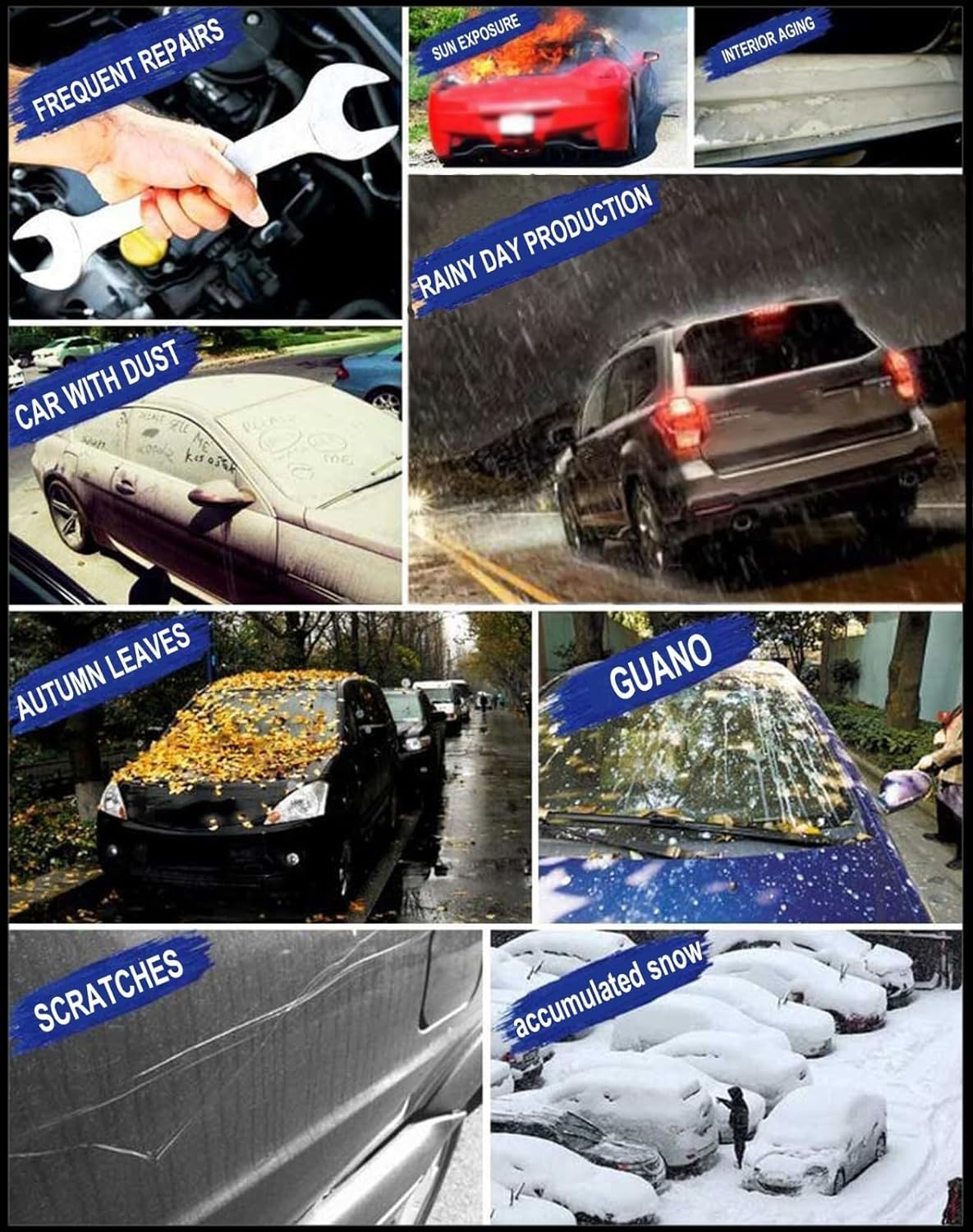 für Abdeckplane Auto Dodge Charger VI (LX) 2006-2010 Limousine, Oxford Autoabdeckung Wasserdicht, Auto Abdeckplane für Vollgarage Regen Sonne Staub UV Schutz