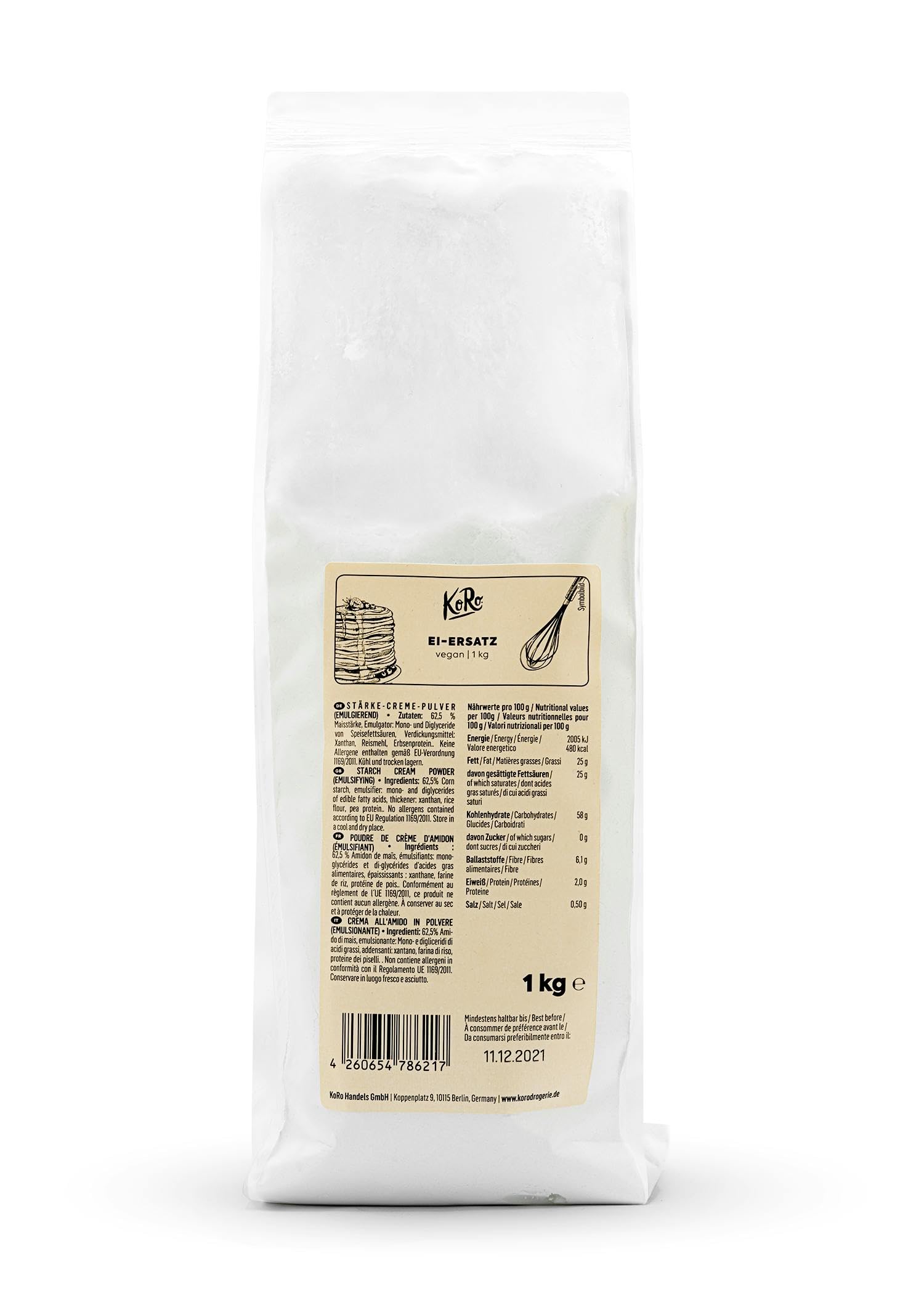 KoRo - Sostituto d'uovo vegano | 1 kg