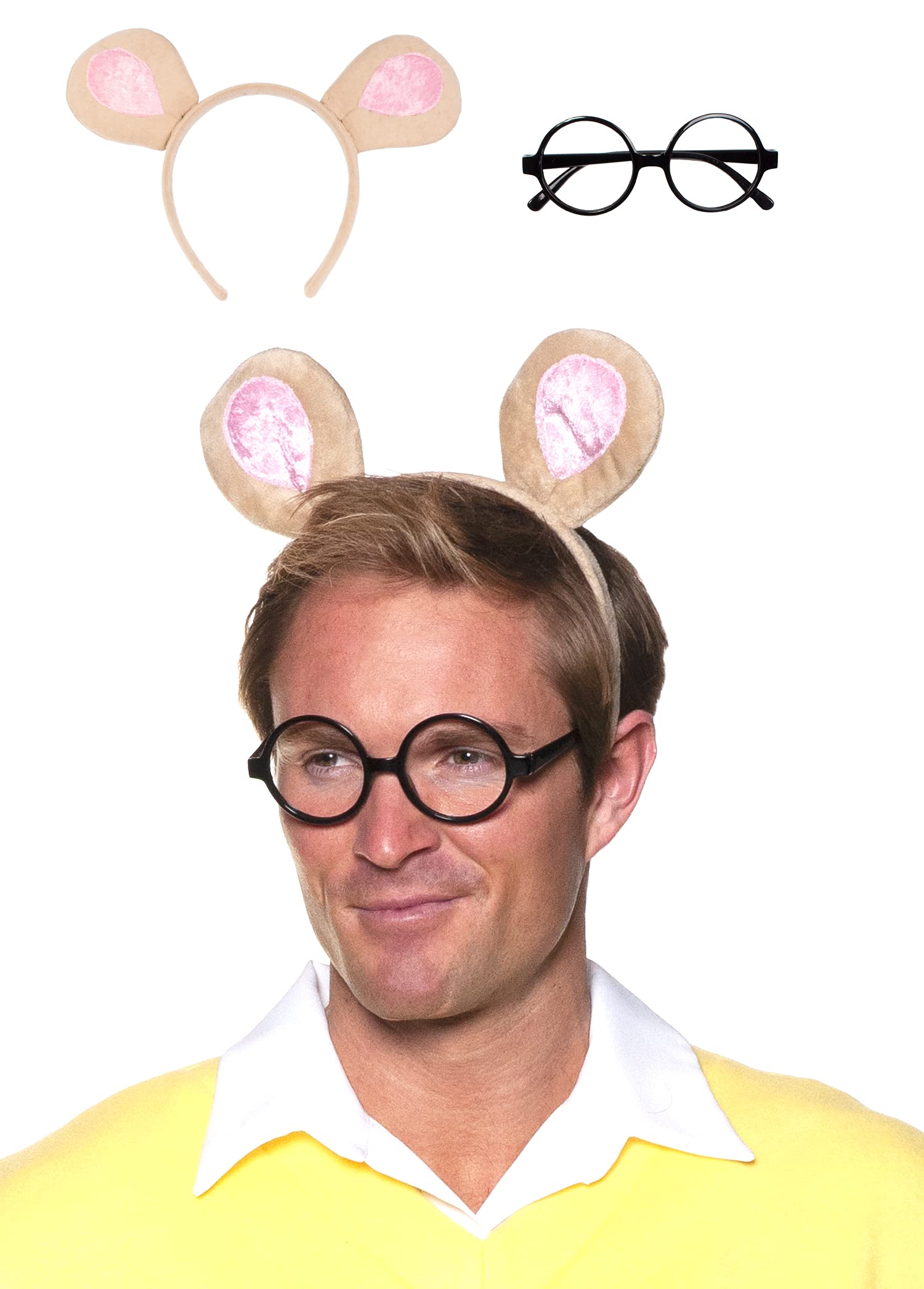 UNDERWRAPSOfficially Licensed Arthur Adult Accessory Kit Yellow