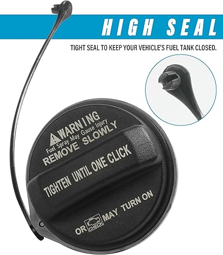 Miniatura 4 de Tapa de tanque de combustible, tapa de gasolina, accesorios de automóvil, tapa de llenado de tanque de combustible, repuesto para la mayoría de los