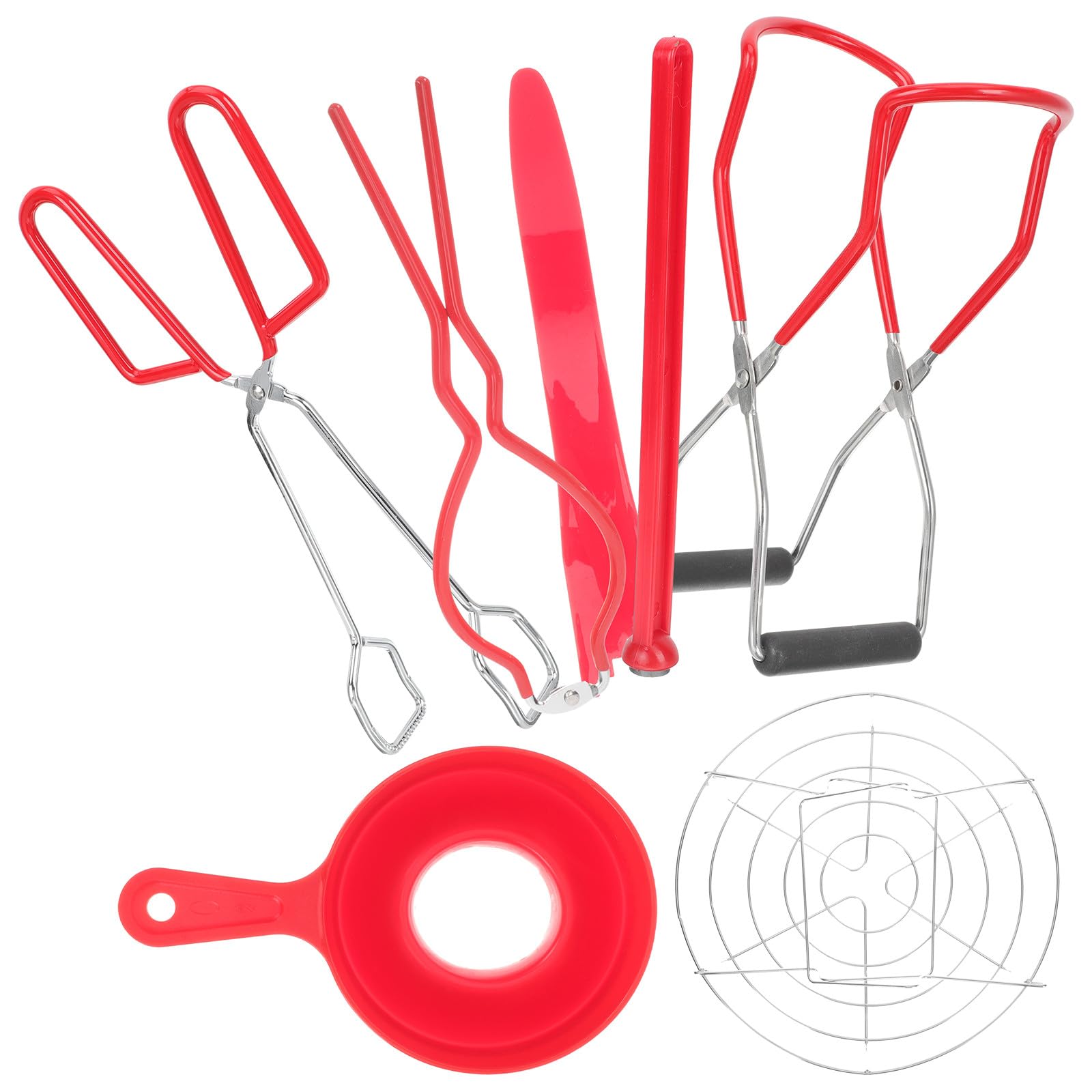 Kit de mise en conserve 7 pièces pour manipuler les bocaux chauds sans risque de brûlure