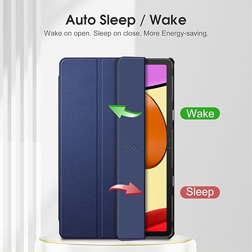 Miniatura 3 de Fintie Funda delgada para tableta Tienda Fire Max 11 (13 generación, versión 2023)  Funda rígida de triple pliegue ligera con función de encendido y