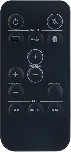 RC877S - Control remoto de repuesto para barra de sonido Onkyo LS-B50 LS-T10 LB401 Soundbar sistema de altavoces de cine en casa RC877S - Control remoto de repuesto para barra de sonido Onkyo LS-B50 LS-T10 LB401 Soundbar sistema de altavoces de cine en casa