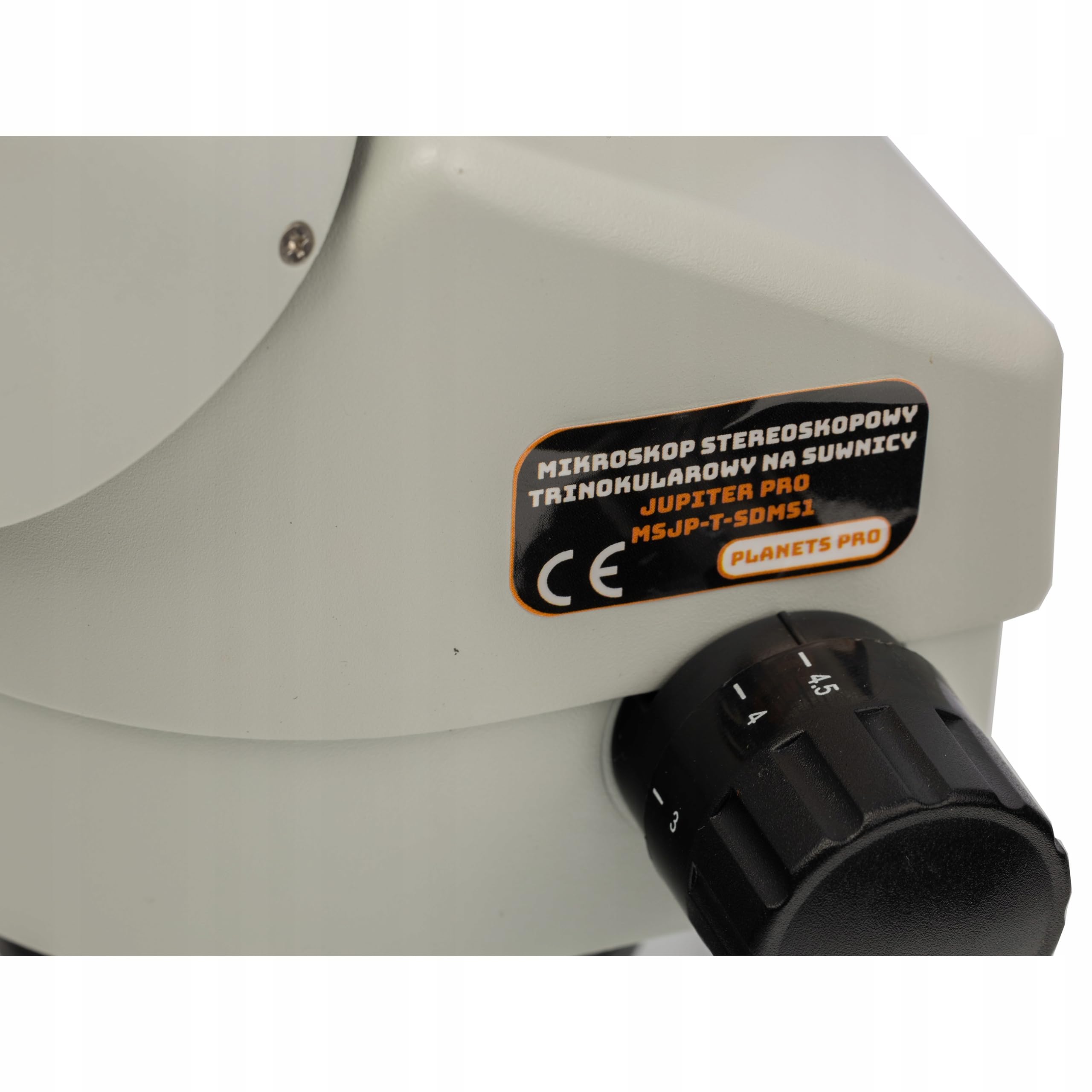 Microscopio estereoscópico Jupiter Pro MSJP-T-SDMS1 Set – Cabeza trinocular 7x-45x, rotación de 360°, larga distancia de trabajo | Cámara microscópica Acuario PRO HDMI USB-C de 8,29 MP | 144 LED