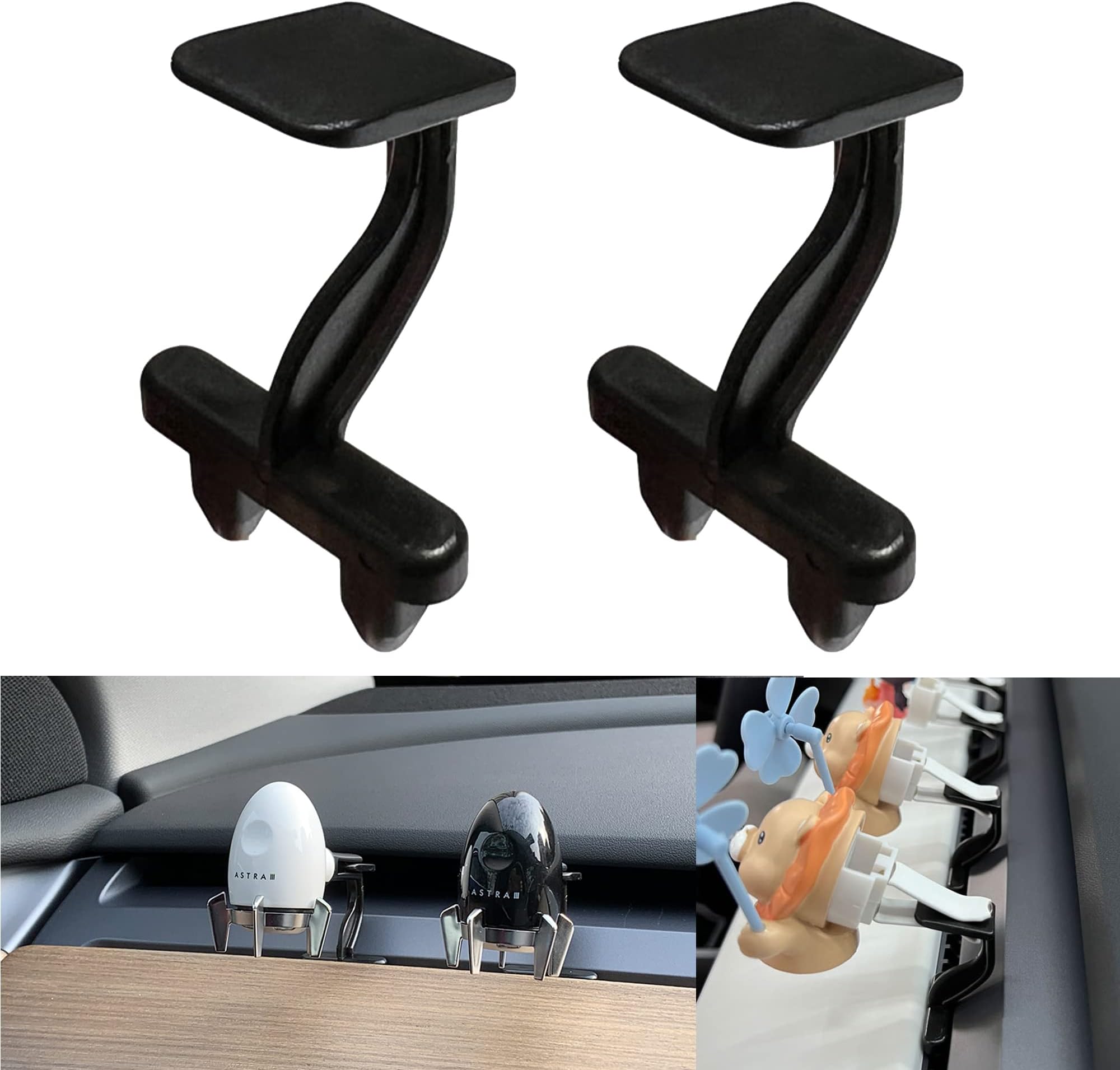 FanpBow Air Freshener Adapter Designed for Tesla Model 3