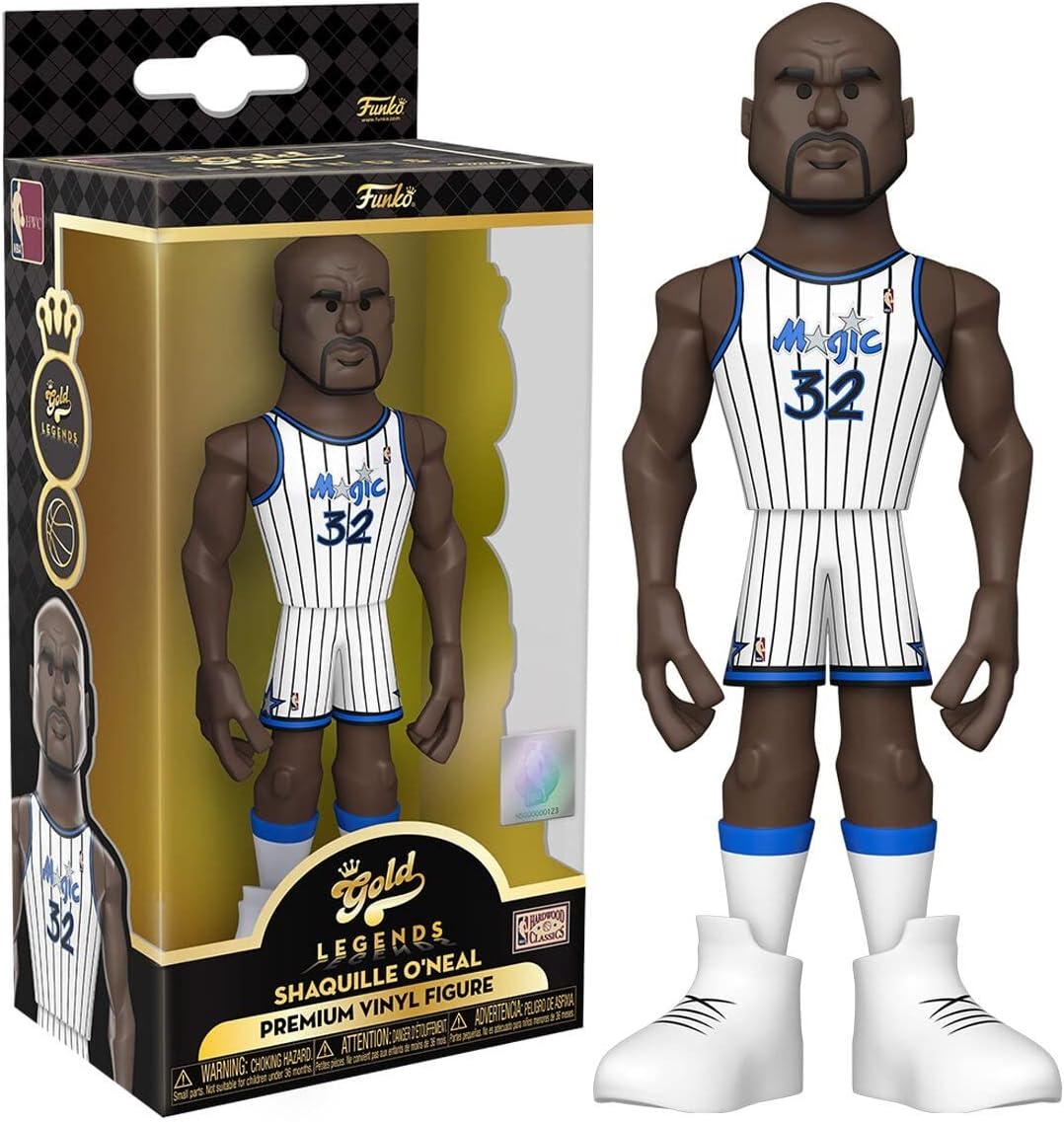 Funko Gold 5" NBA Legends: Magic - Shaquille (Styles May Vary) : Funko: Toys & Games
