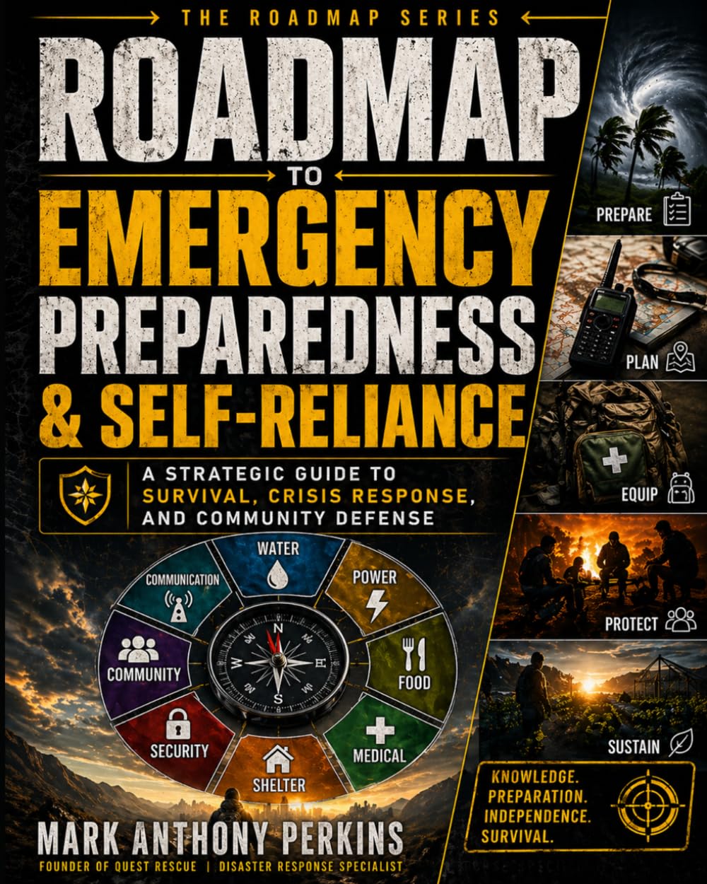 ROADMAP TO EMERGENCY PREPAREDNESS & SELF-RELIANCE: A Strategic Guide to Survival, Crisis Response, and Community Defense (Roadmap Series)