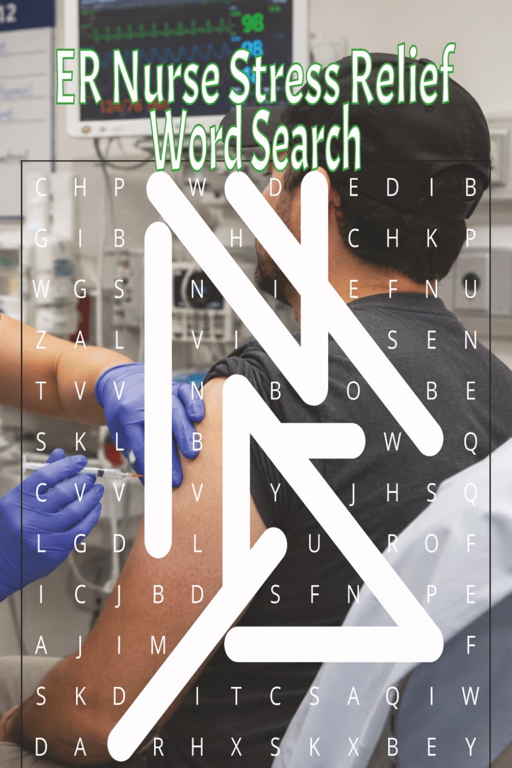 ER Nurse Stress Relief Word Search: Easy Print Brain Games and Relaxing Word Search Puzzles for Emergency Room Nurses. Healthcare Heroes and Medical Supporters