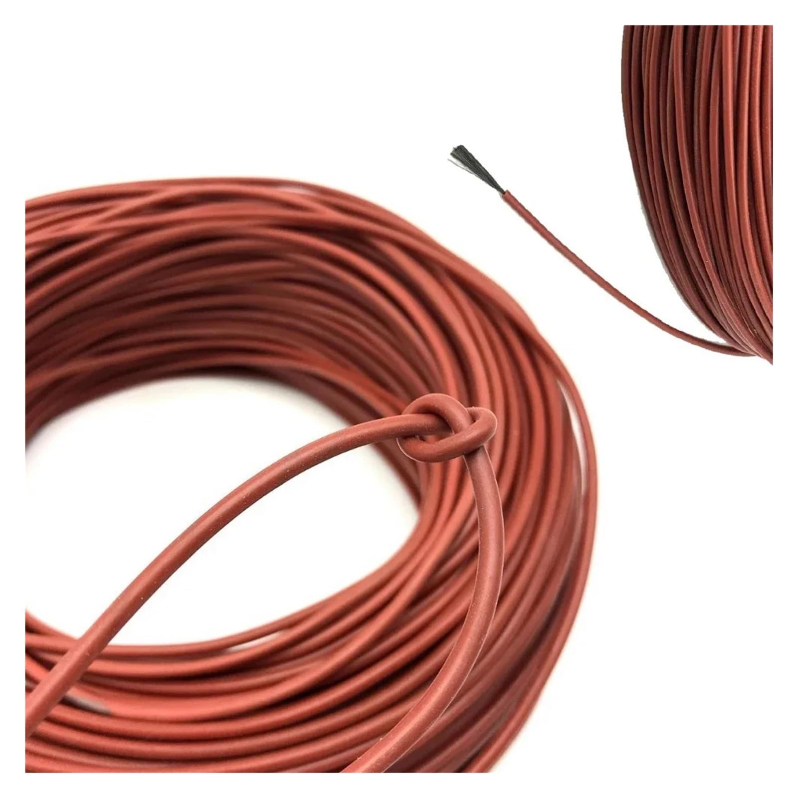 Kabel grzejny na podczerwień 12K o długości od 10 do 100 metrów, 33 Ohm/M, folia grzewcza, 220 V, z włókna węglowego, cewki(100m)