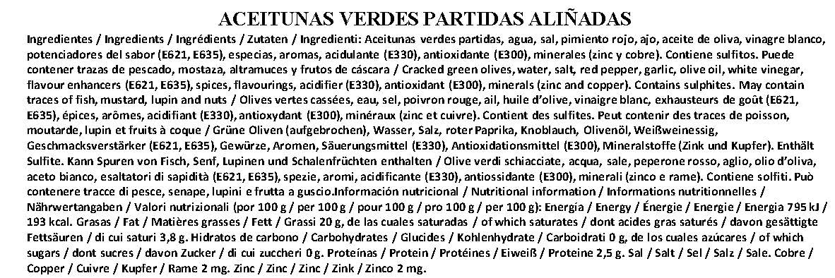 LA EXPLANADA | Aceitunas Chupadedos 835 g. formato tarro [PACK DE 3 UNIDADES] - Aceitunas Cazorla- Peso neto escurrido total 1500g