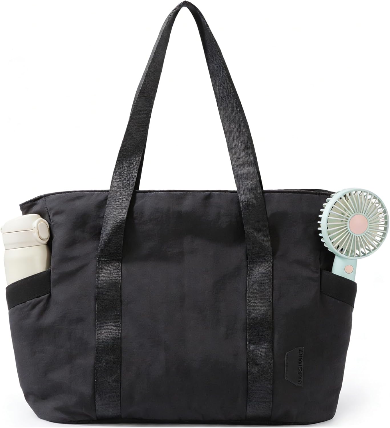 BAGSMART Tote Bag for Women, Tote Bag with Zipper Work Tote with Compartments Nurse Shoulder Hanbag for Travel, Gym