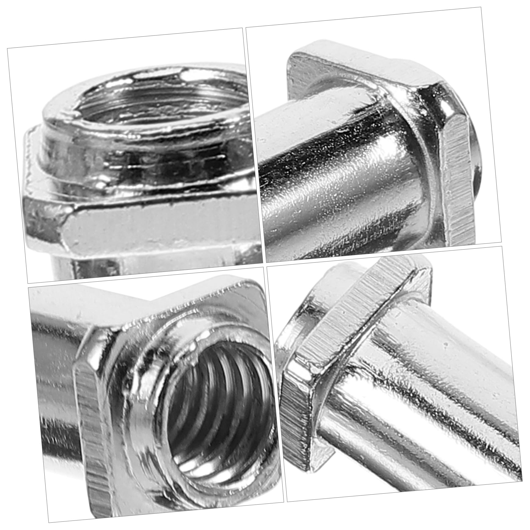 20Pcs Drum Swivel Nuts Replacement for Tom Lug Essential Spare Parts for Electronic and Acoustic Drums Floor Drum Accessories Durable Drum Supply