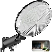 JOY ANAN 150W LED Barn Light Dusk to Dawn - 20000LM 6500K Daylight, IP66 Waterproof, 150° Adjustable Outdoor Security Light