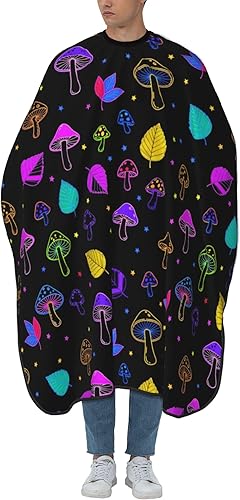 MZERSE Divertido delantal de peluquería duradero, accesorios para peluquería de corte de pelo, capas de color de cabello