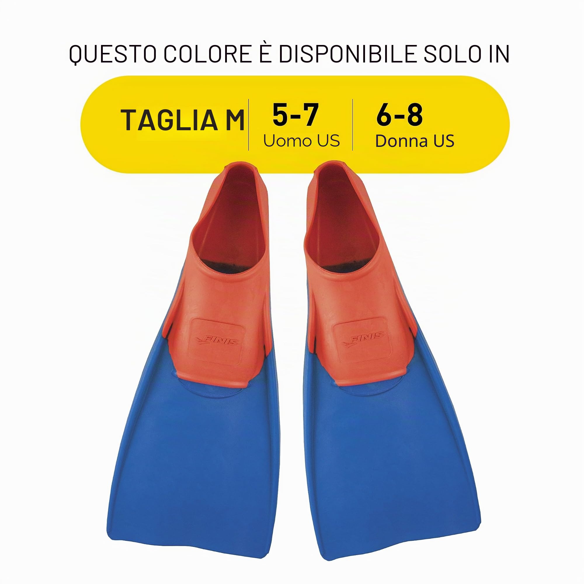 Finis Long Floating Pinne da Nuoto, Unisex Adulto