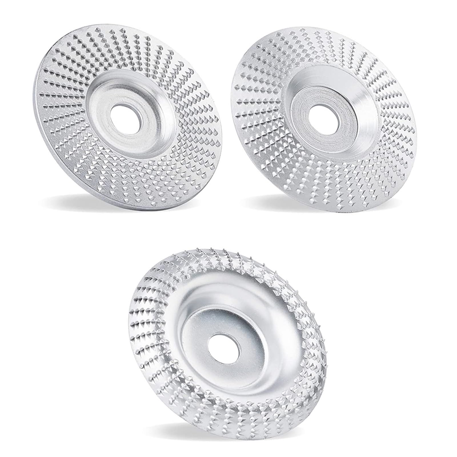 Tarcze Polerskie, Tarcze Listkowe Narzędzie Tarczowe Do Rzeźbienia W Drewnie Frez Szlifowanie Drewna Tarcza Polerska Tarcza Obrotowa Szlifowanie Narzędzie Do Rzeźbienia W Drewnie/3Pcs Sier/Bo