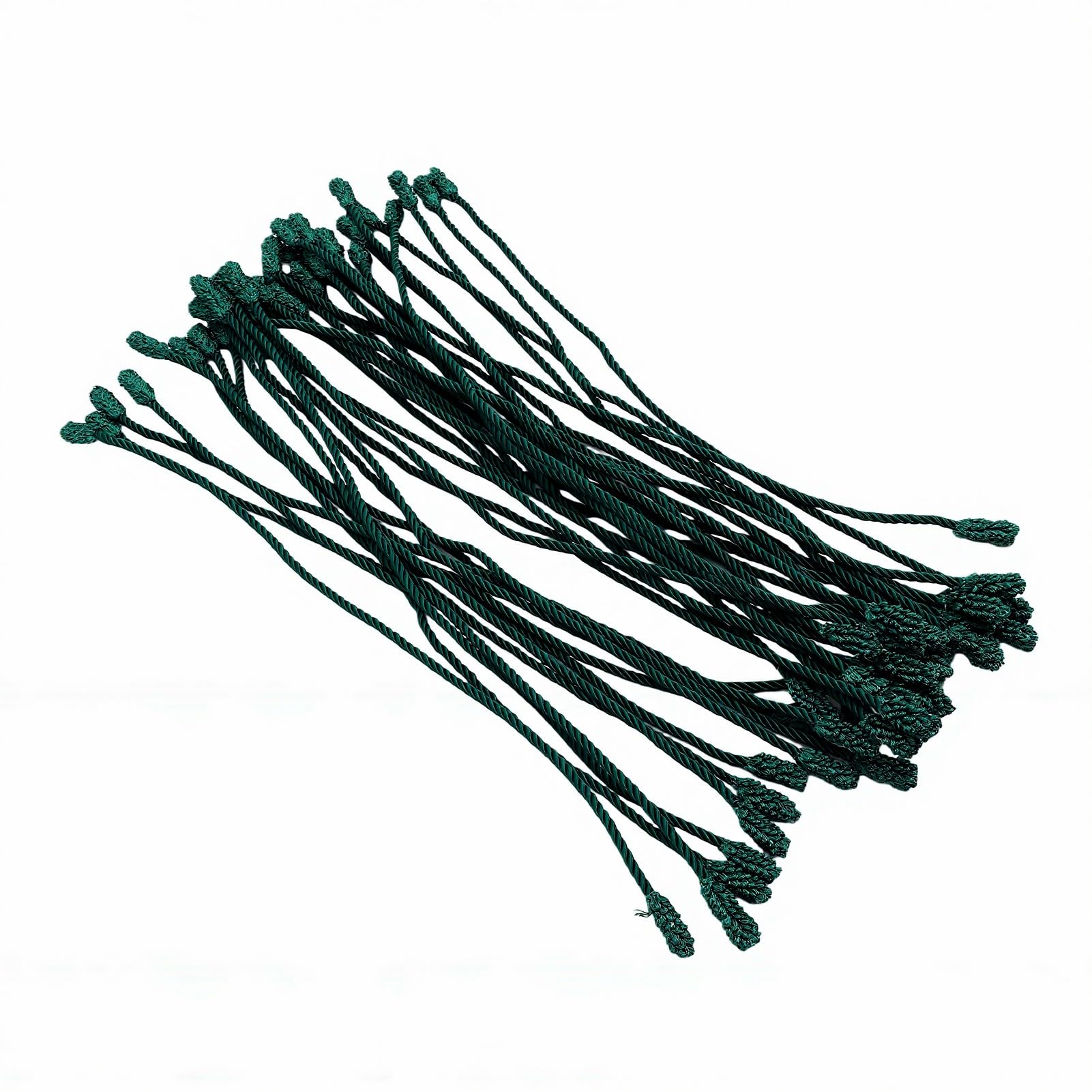 Ausla Christmas Twist Ties, 36 Pièces 20 Pouces Vert (Green 36 Pcs)