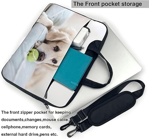 Miniatura 3 de Custom Laptop Shoulder Bag Personalized Briefcase Add Photo Text Laptop Sleeve Customized Computer Bag for Men Women Business