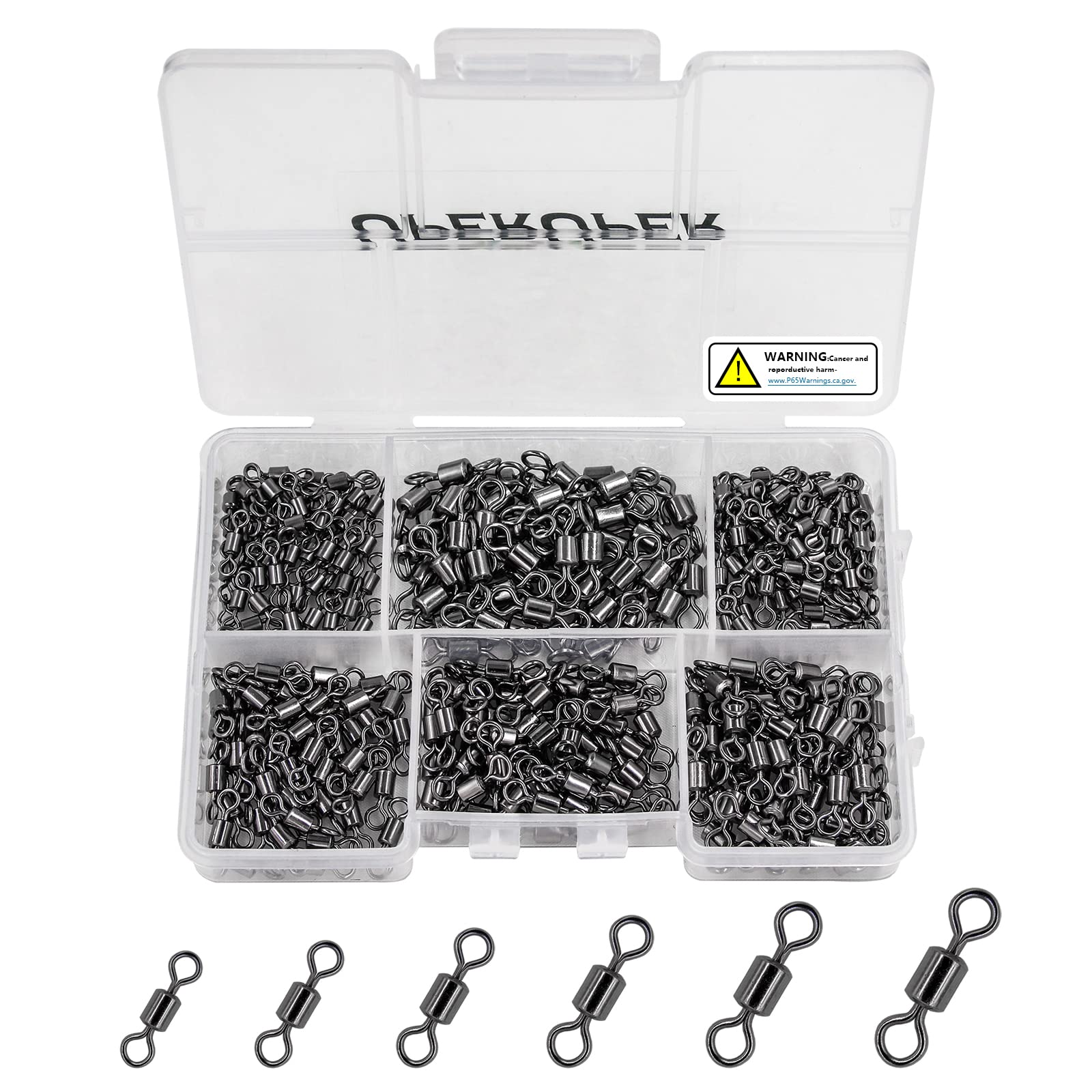 300 Stainless Steel Fishing Swivels Kit - FREE SHIPPING -11