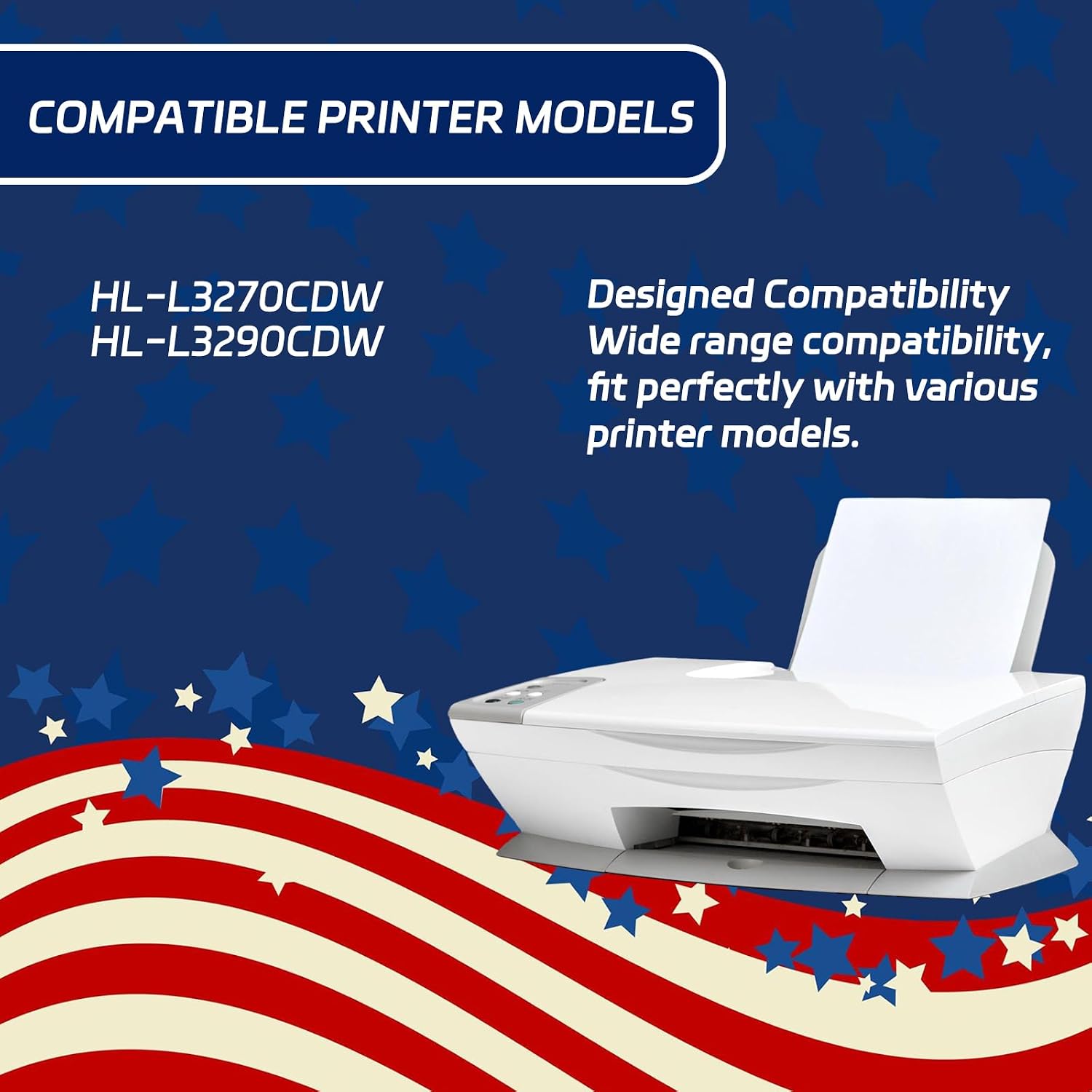 ALLC Compatible for Brother BU223CL Transfer Belt Unit Work for Brother HL-L3270CDW HL-L3290CDW Printers, with Chip, High Yield 50000 Pages, Clear Printing (1 Set)
