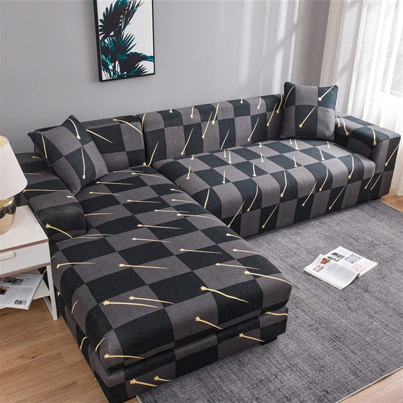 Elastic Breathable Couch Slipcovers Thick Corduroy Sofa Covers for Living Room for Sofa Covers 1/2/3/4 Seater Housse De Canapé - 15 Elastic Breathable Couch Slipcovers Thick Corduroy Sofa Covers for Living Room for Sofa Covers 1/2/3/4 Seater Housse De Canapé - 15