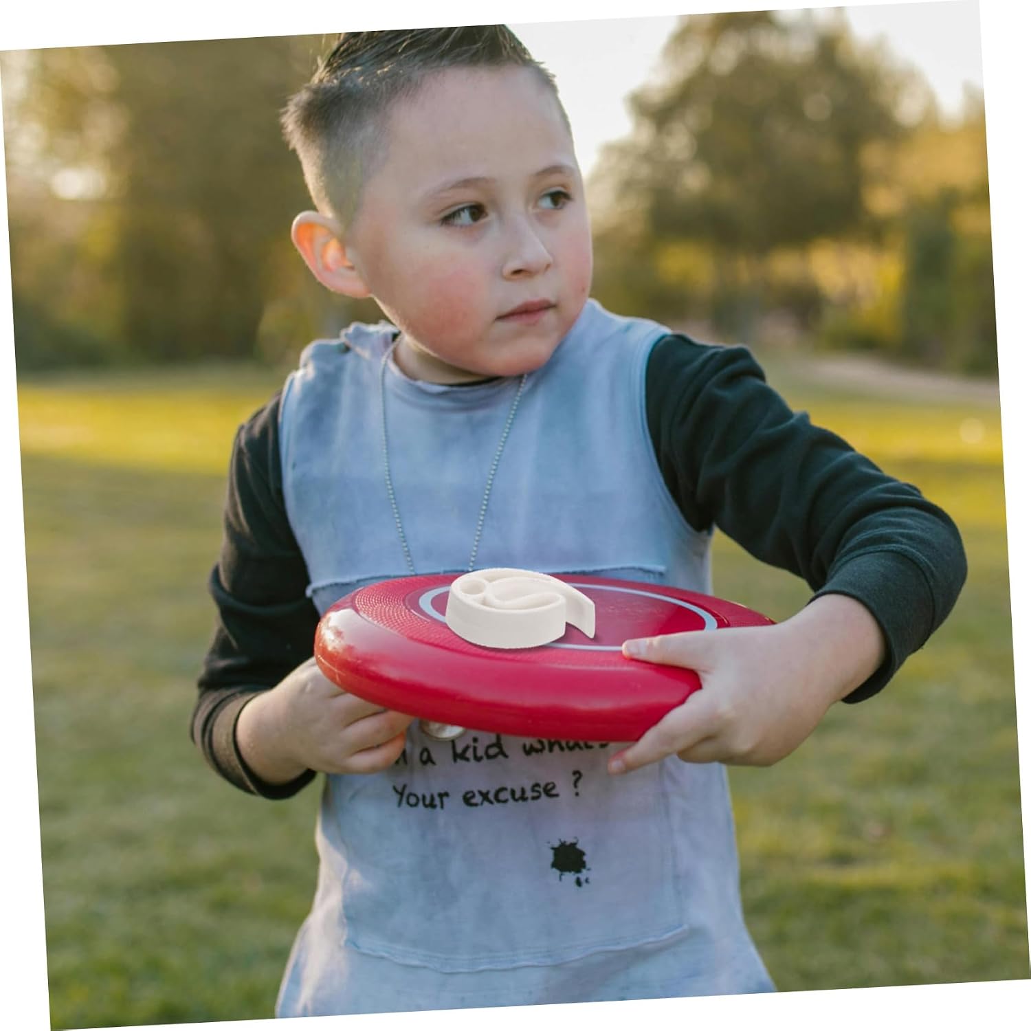 YARNOW Sports Buckle Flying Disc Outdoor Disk Disc Supply Wear-Resistant Disc Clip Disc Accessory Portable Disc