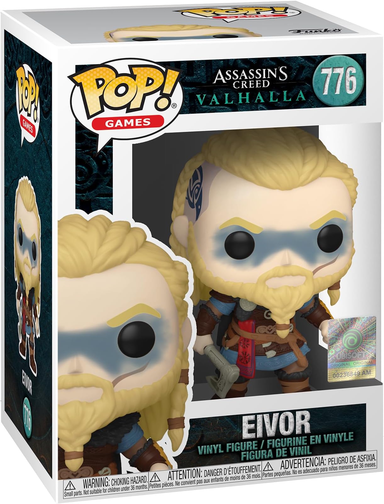 Funko Pop! Games: Assassins Creed Valhalla - Eivor - Assassin's Creed - Collectable Vinyl Figure - Gift Idea - Official Merchandise - Toys for Kids & Adults - Video Games Fans