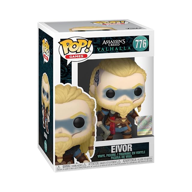 Funko Pop! Games: Assassins Creed Valhalla - Eivor - Assassins Creed Kingdoms - Figura de Vinilo Coleccionable