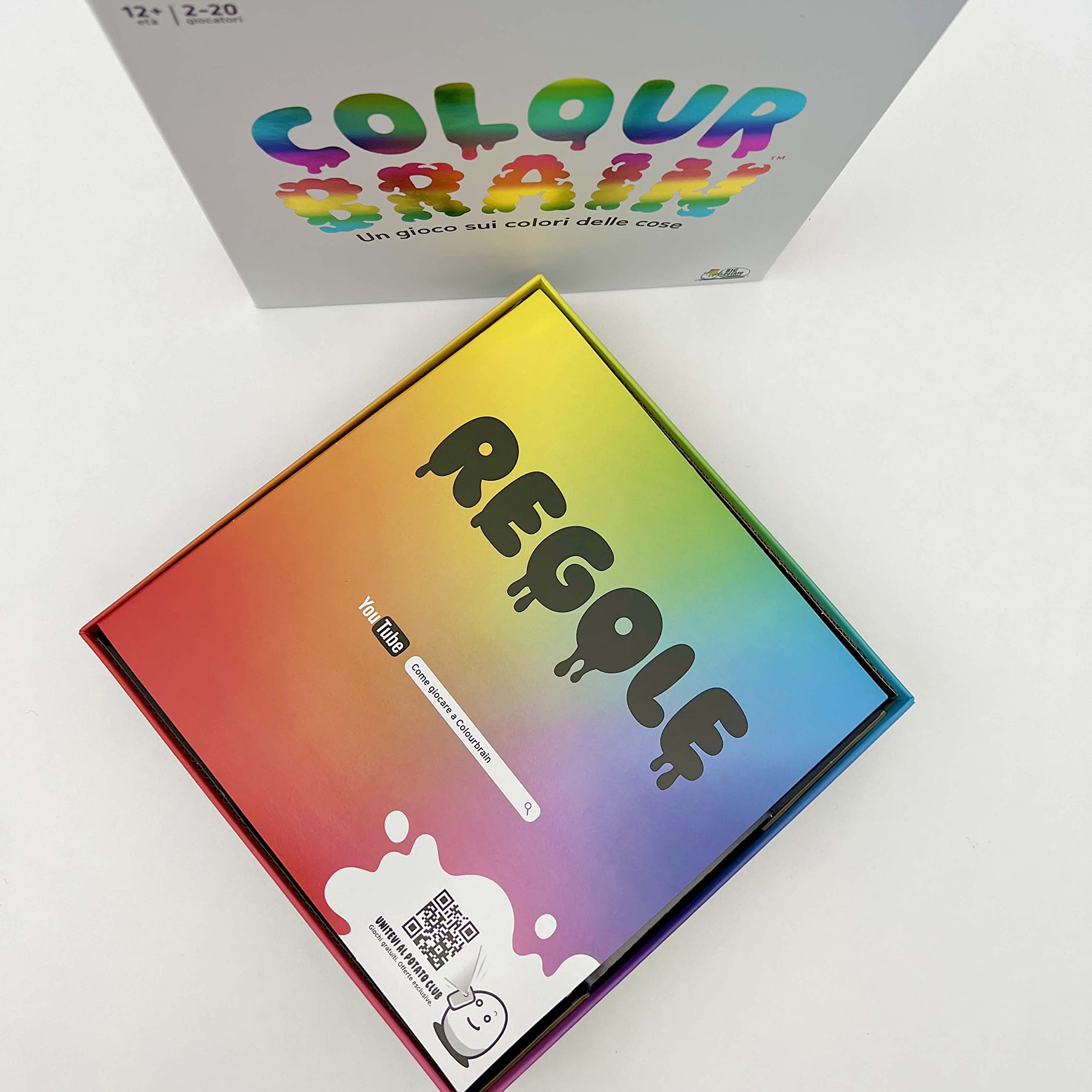 Asmodee - Colourbrain - Gioco da Tavolo, 2-20 Giocatori, 12+ Anni, Edizione in Italiano