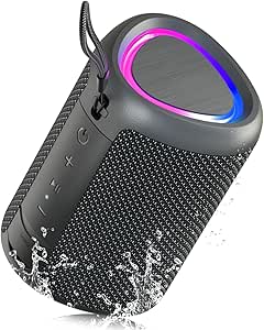 INN Enceinte Bluetooth Avec Bass Puissantes Rechargeable étanche Anti