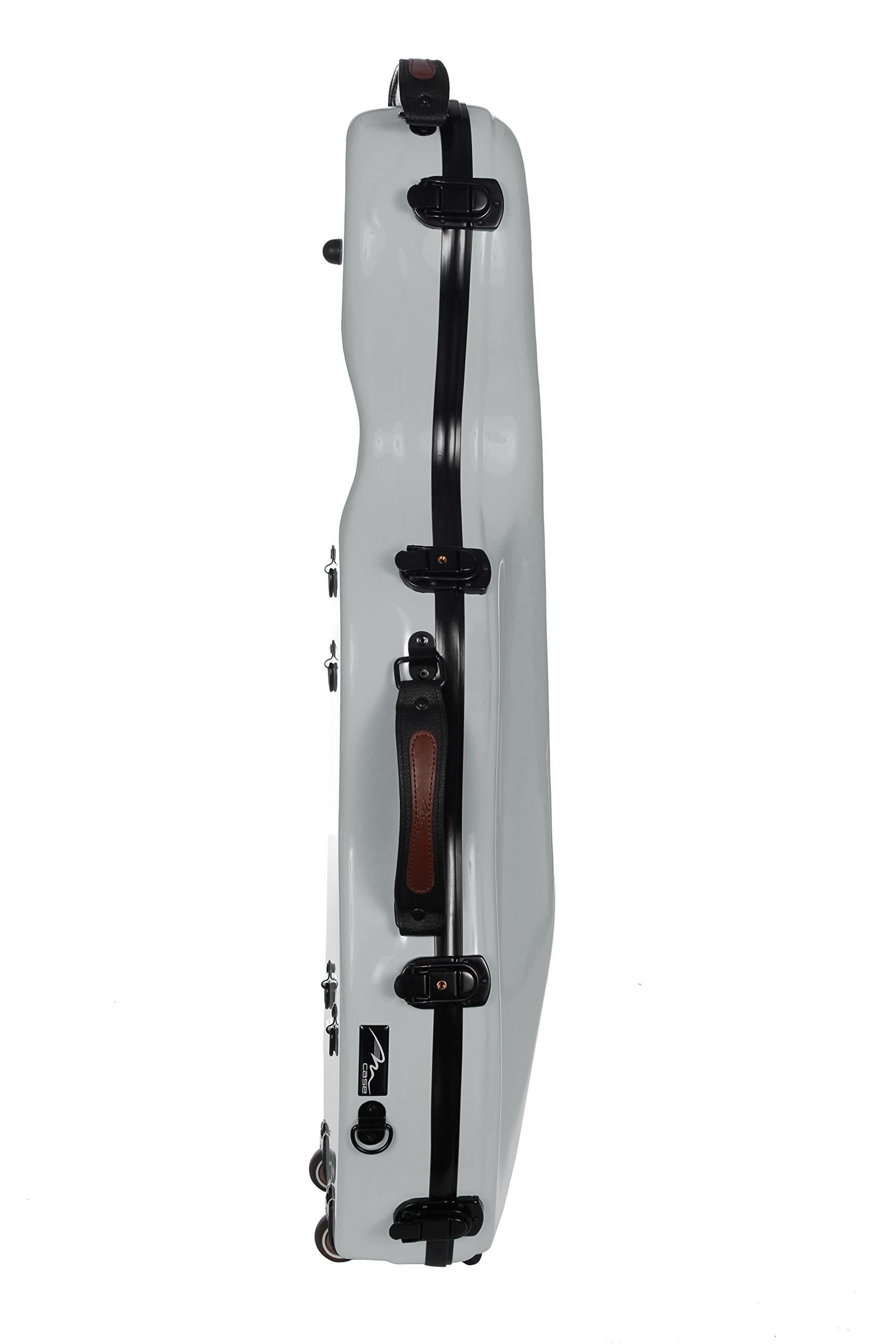 M-Case Custodia per Viola Fiberglass 38-43 Ultra Light argento borsa musicale