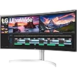 38” 38BN95C-W QHD+ Nano IPS Curved UltraWide™ Monitor (3840x1600) with Thunderbolt™ 3 Port, 1 ms Response Time, 144 Hz Refresh Rate, DisplayHDR™ 600, Black Stabilizer & Dynamic Action Sync