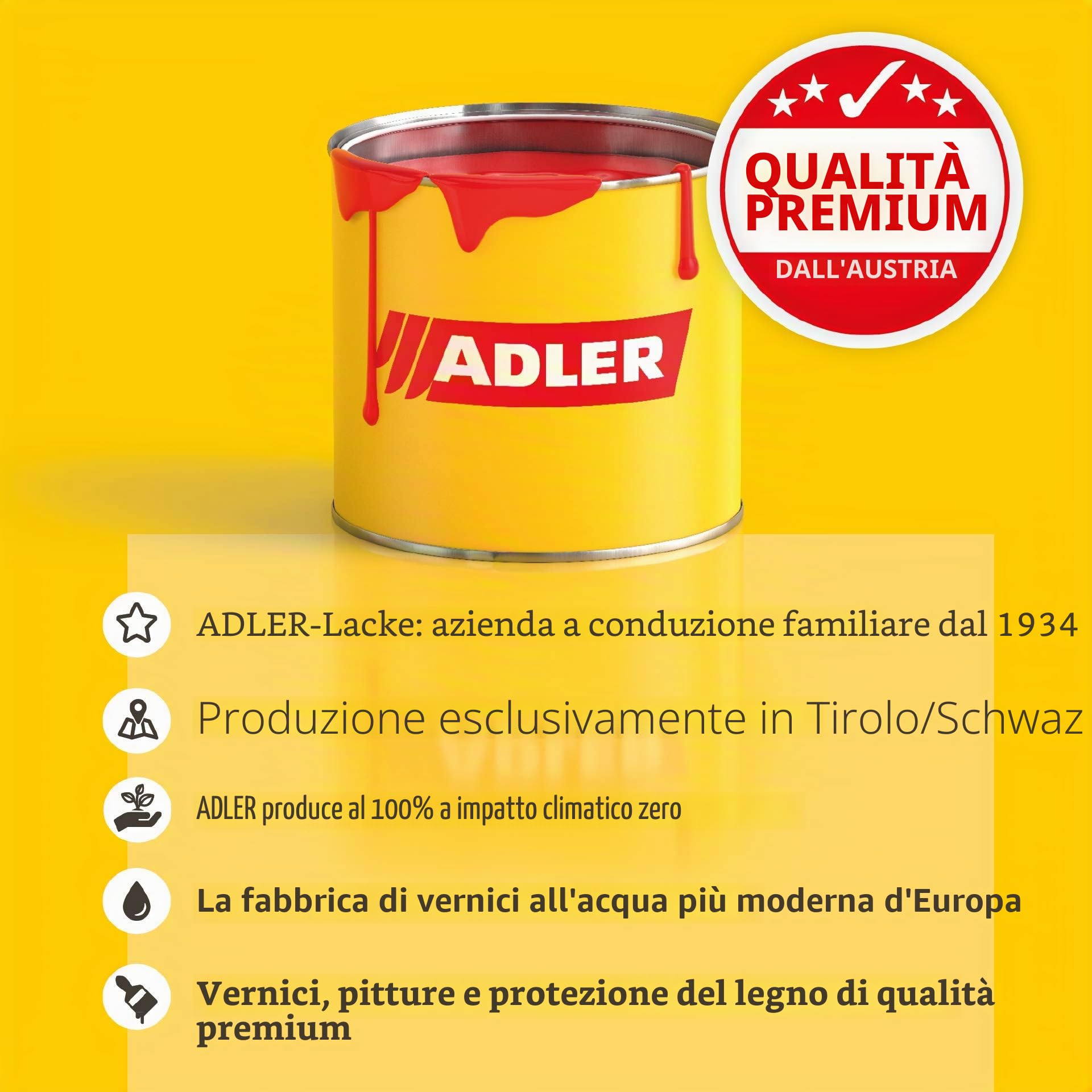 ADLER Pullex 3 in 1 - Vernice per legno di palissandro, 5 l, impregnante, primer e vernice protettiva per legno per esterni