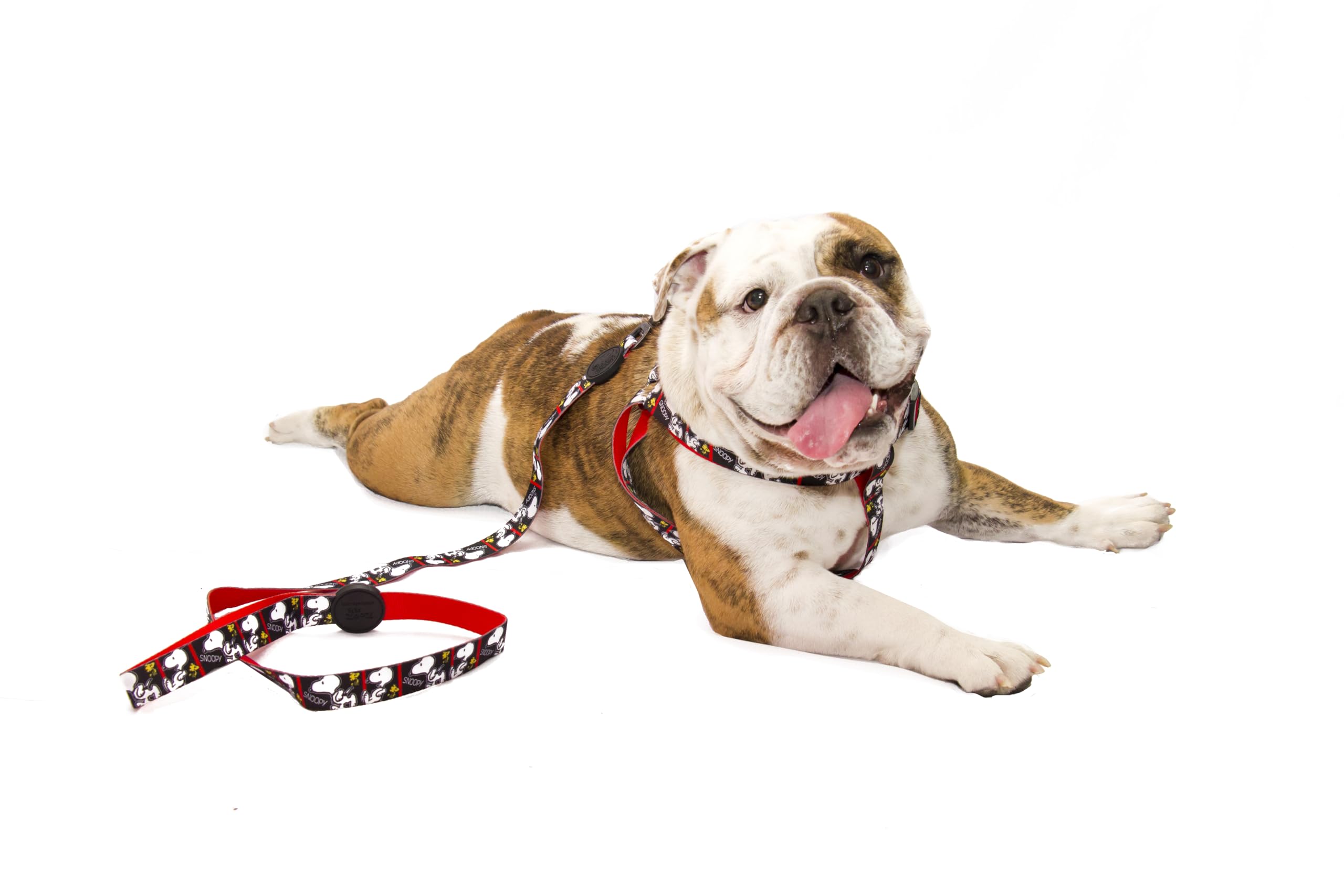Zoozpets Snoopy Hondenriem, officiële Peanuts Licensee, 10 fonkelende mooie designs, super sterk, veilig voor grote honden, middelgrote honden, kleine honden en puppylijn