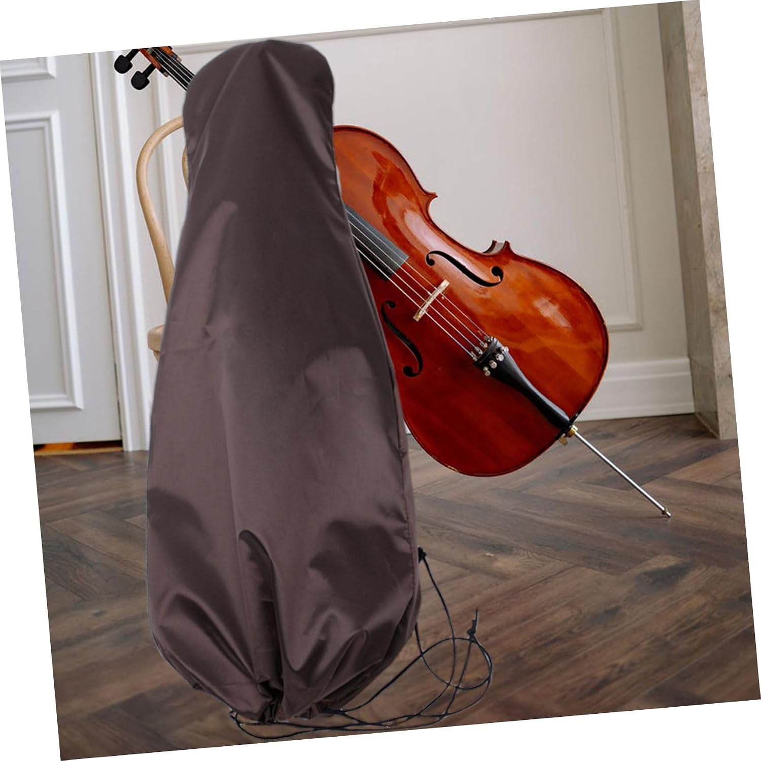 Yardwe 1pc Quality Silk Cello Cover Cello Supply Easy Storage Decorative Protective