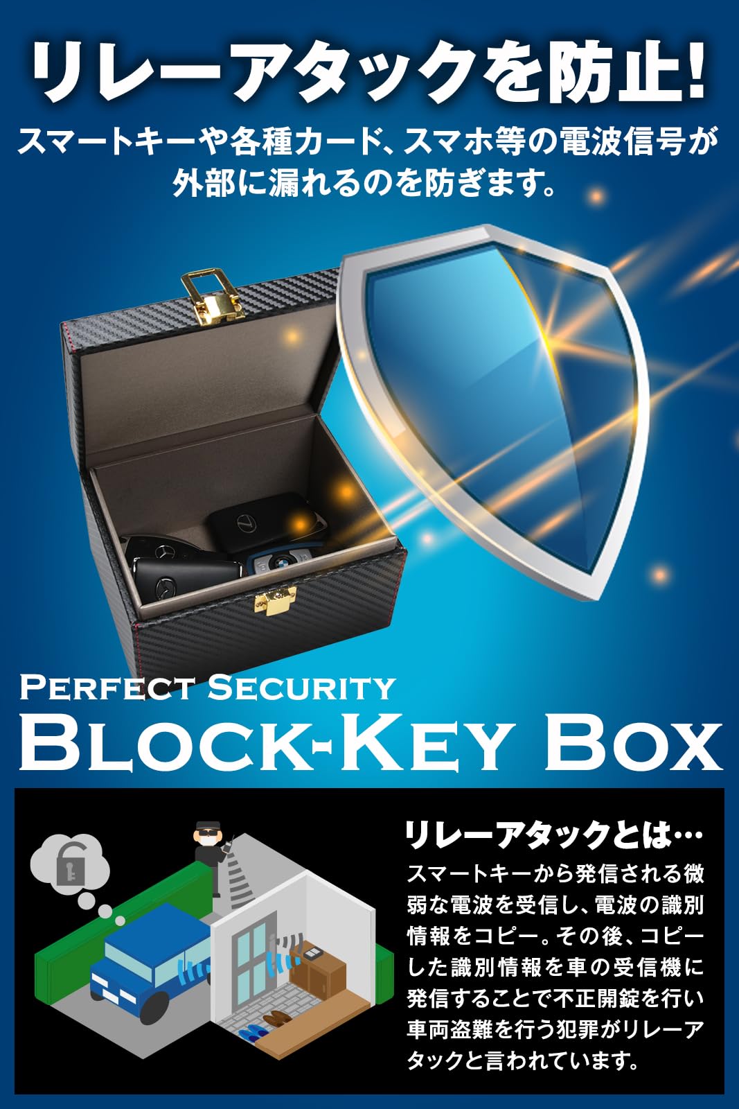 Amazon | 【ディーラー推奨】リレーアタック防止用キーケース リレー