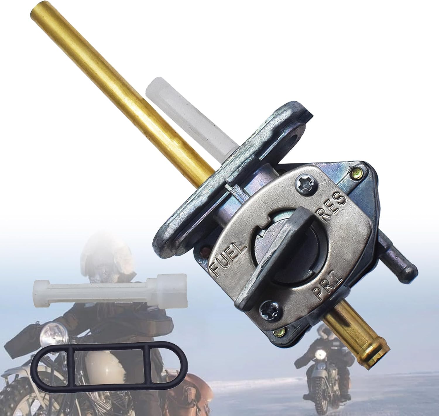 Fuel Valve Petcock Replacement for Suzuki DRZ400S 2000-2009 2011-2019, DRZ400SM 2005-2009 2013-2019