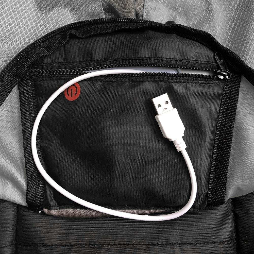 Sac à Dos Vélo LED Whiteswan 15L Avec Télécommande - Clignotants Directionnels, Recharge USB, Imperméable