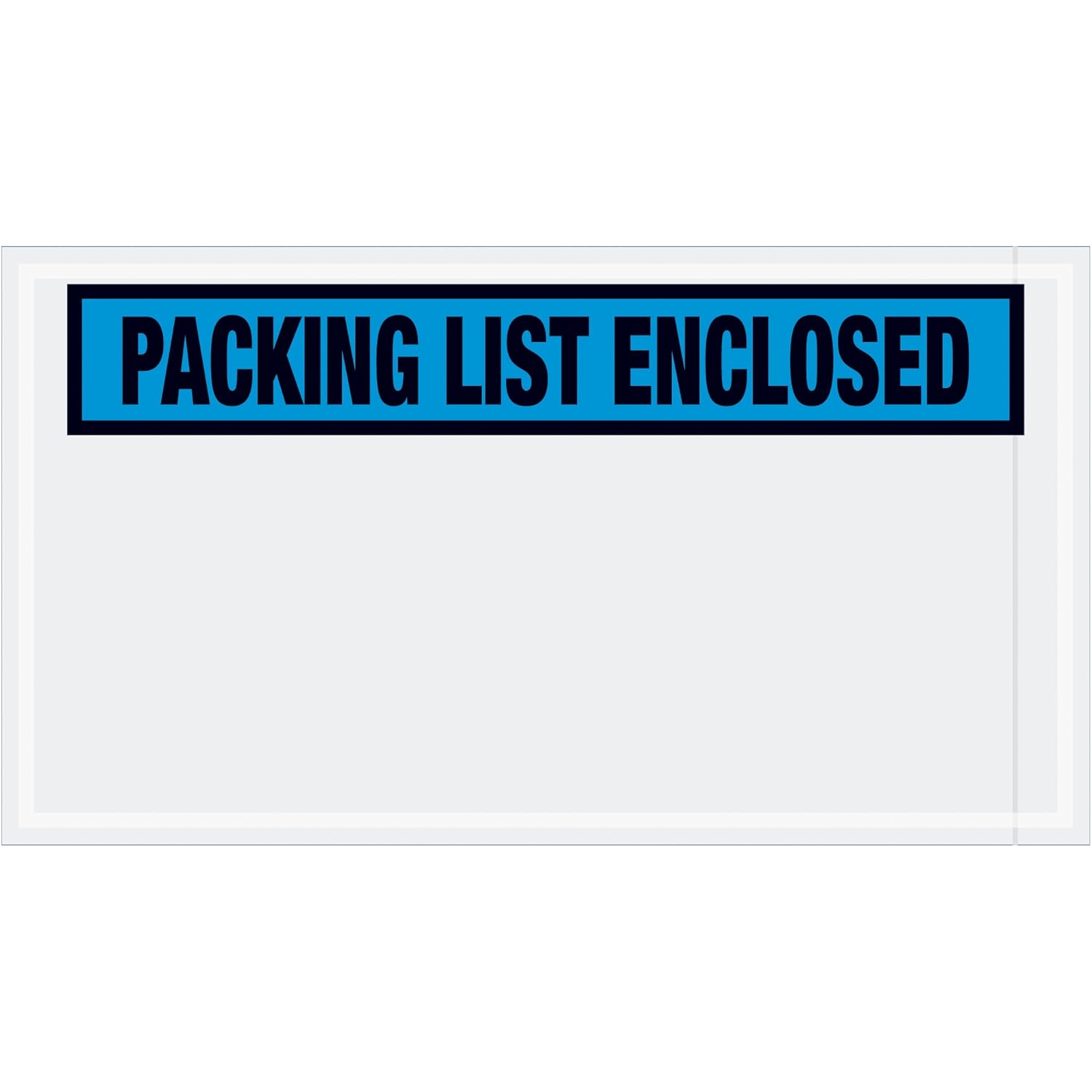 Caja Shipping "Packing List Enclosed" Envelopes, 5 1/2" x