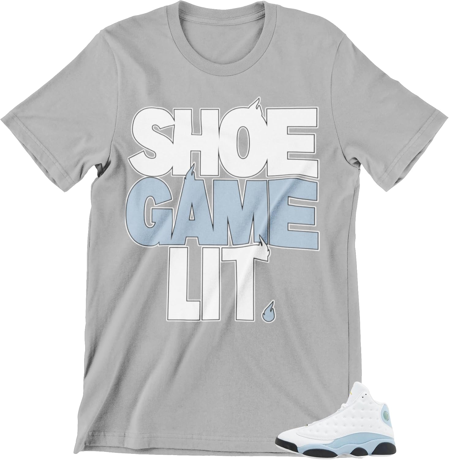 Shirt to Match - 13 Blue Grey Men's Graphic Tees